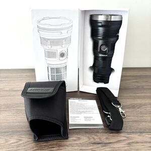 Astrolux MF02 XHP35 3000LM 1587m Long Throw Strong LED Flashlight Black